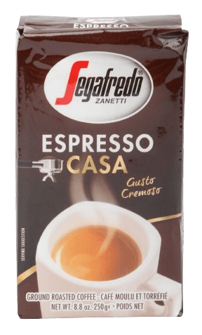 SEGAFREDO G.COFFEE ESPRESSO CASA  250G X 20