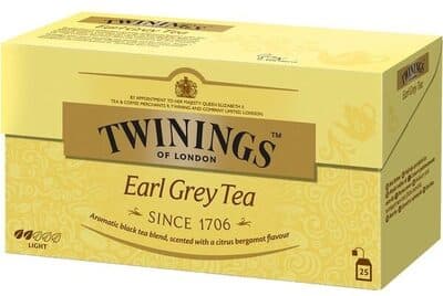 TWININGS BLACK TEA EARL GREY TEA  50G