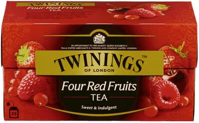 TWININGS BLACK TEA 4 RED FRUITS 50G