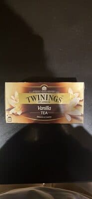 TWININGS BLACK TEA VANILLA FL 50G