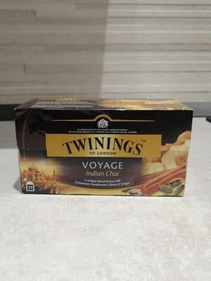 Twinings, Voyage Indian Chai Black Tea, 25 bags