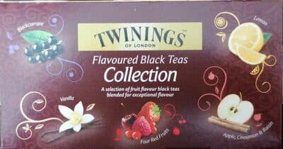 TWININGS BLACK TEA FLAVOURED COLLECTION 40G