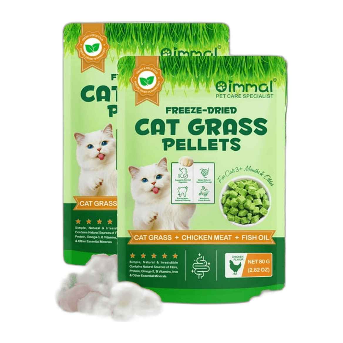 Mimil, Dry Cat Pellets Chicken, 2 Kg