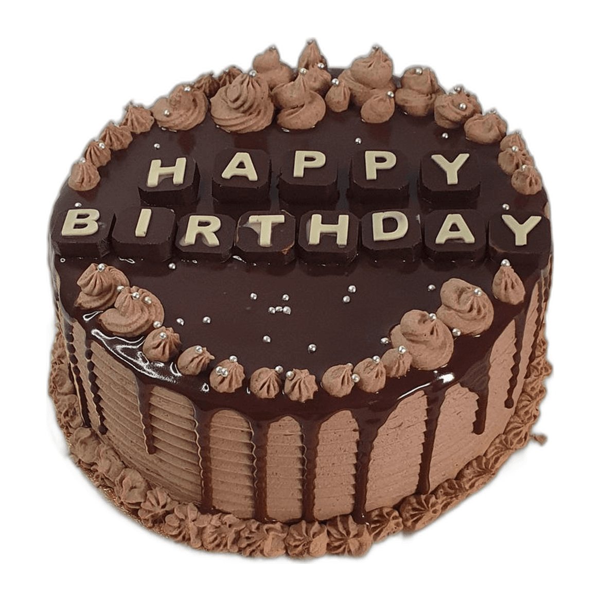 Happy Birthday Cake Moelleux Au Chocolat