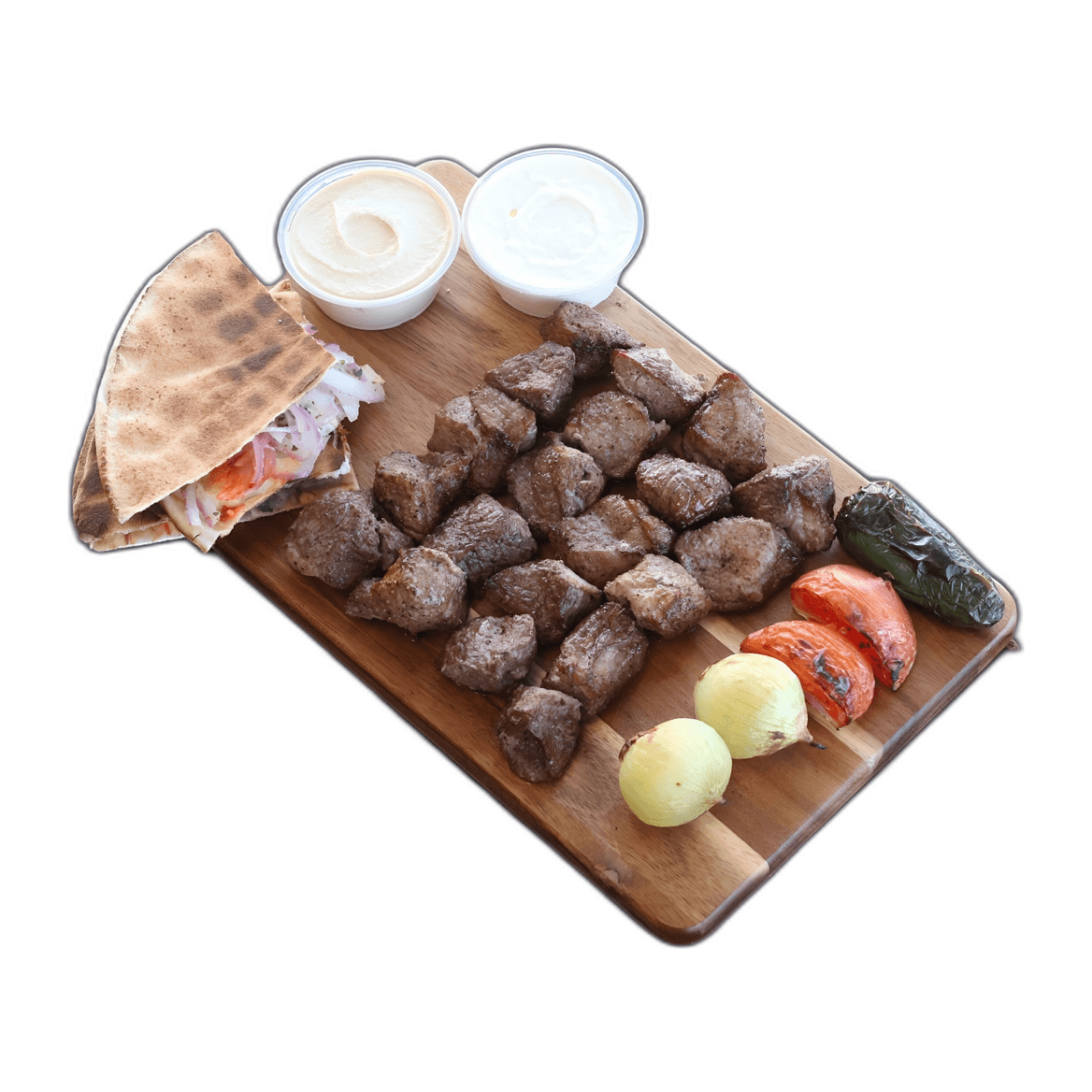 Australian, Lamb, Onion,Pepper & Pine Brochette, 4