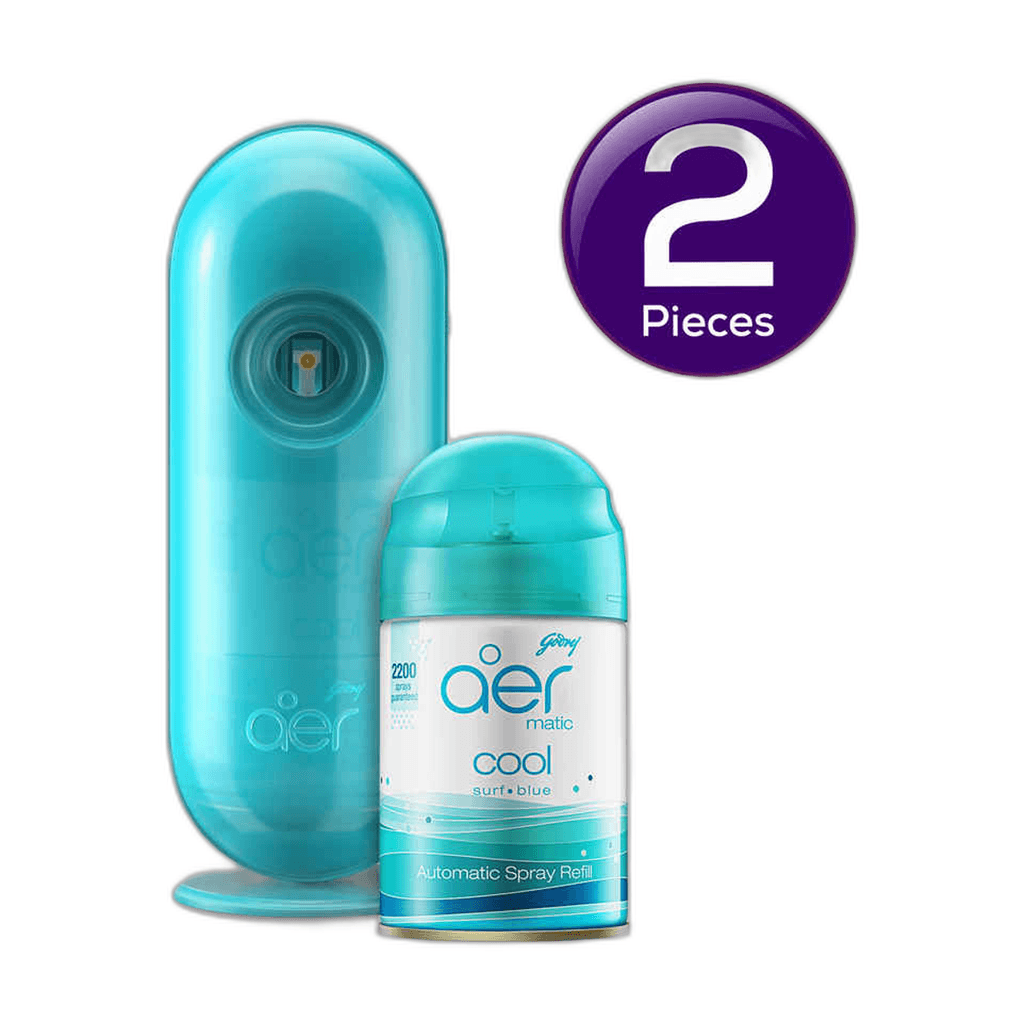 Aer. Cool S/Blue Household Refill, 9ml