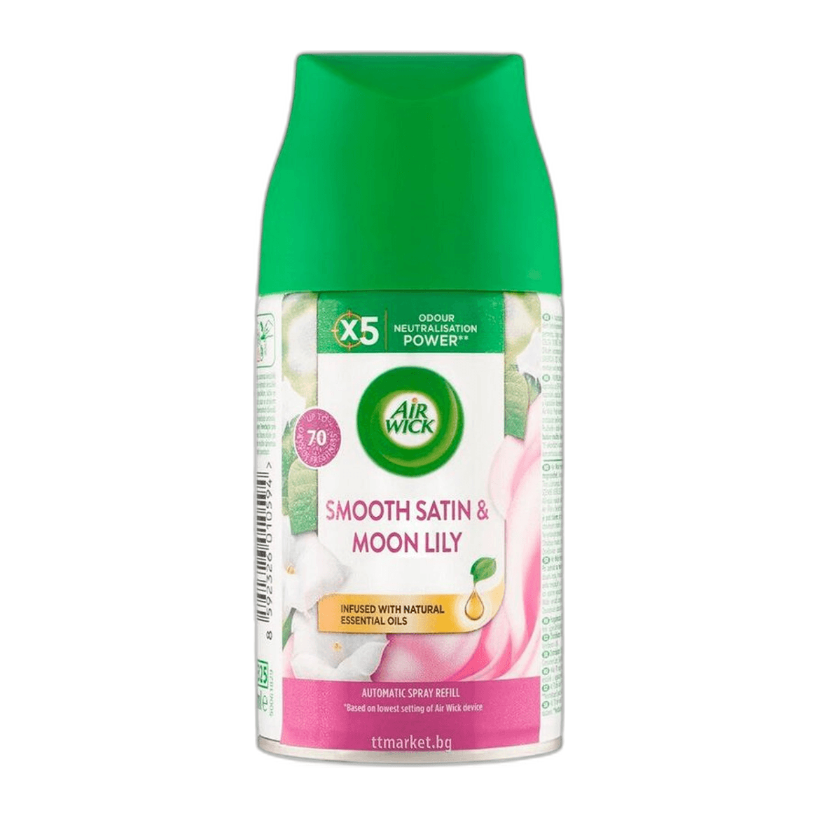 Airwick, Refill Smooth Satin & Moon Lily, 250ml