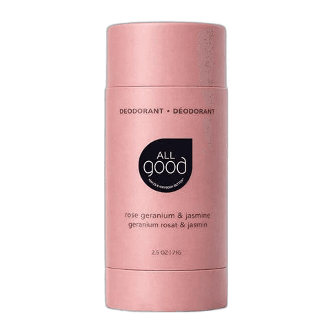 All Good, Deodorant RoseGeranium & Jasmine 2.5oz,