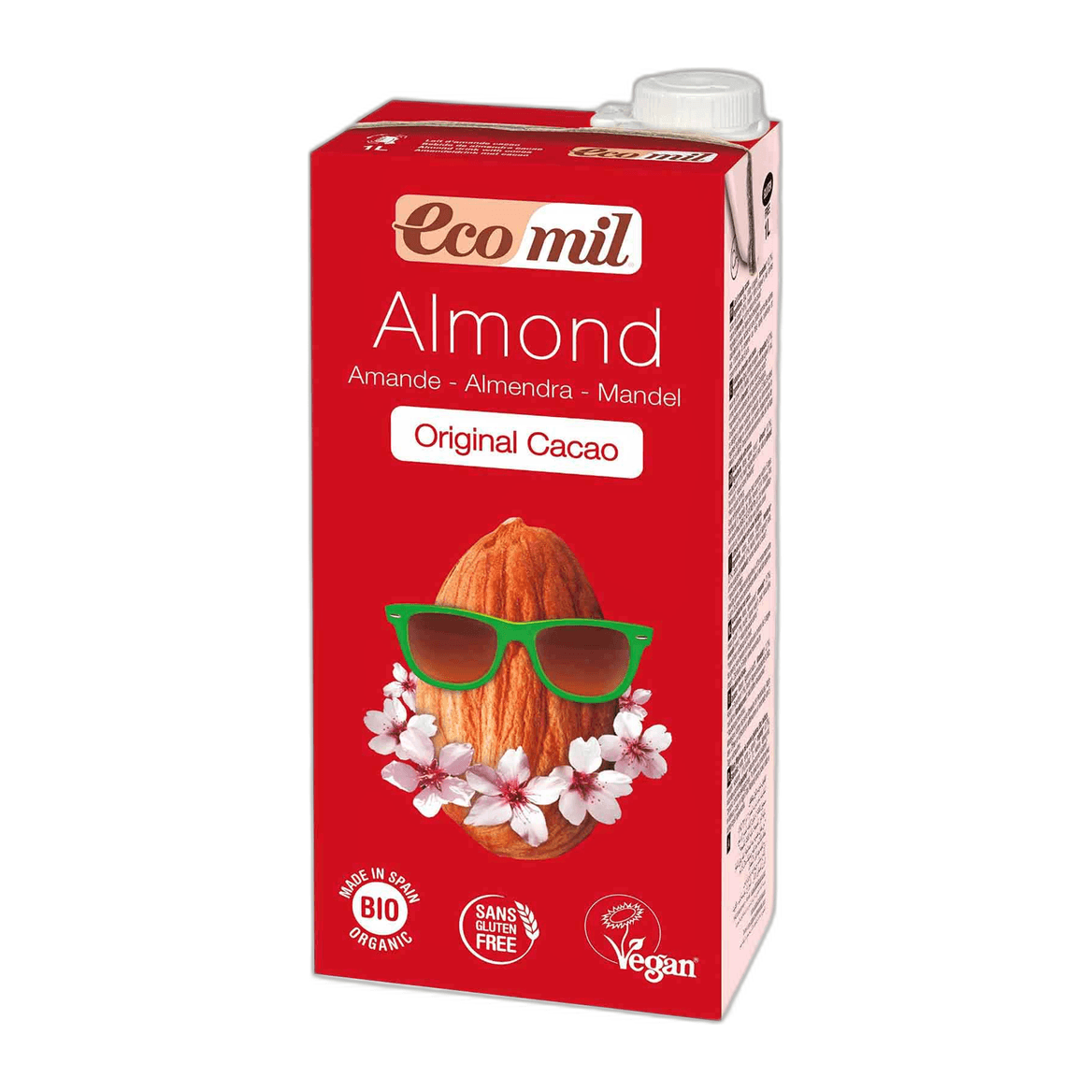 Ecomil, Almond Cacao Milk, 1l