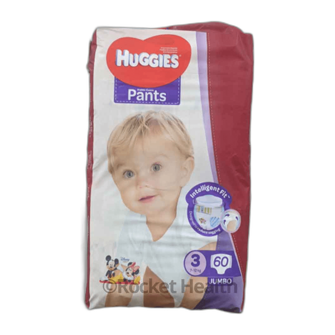 Huggies, Size 3 Pants (7-12Kg), 60 pcs