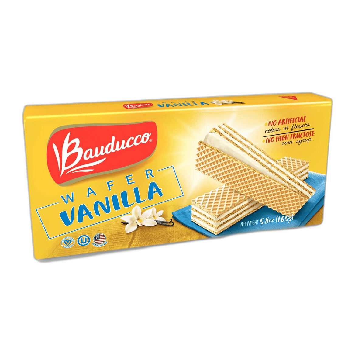 Bauducco, Wafer, Vanilla, 86g