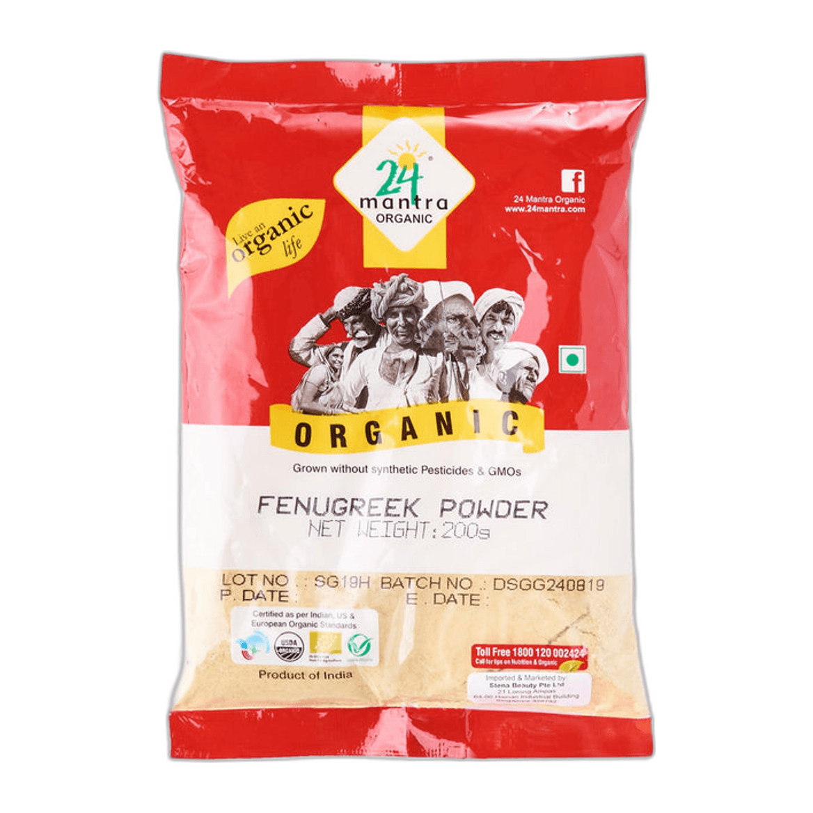 24Mantra, Fenugreek powder 200g