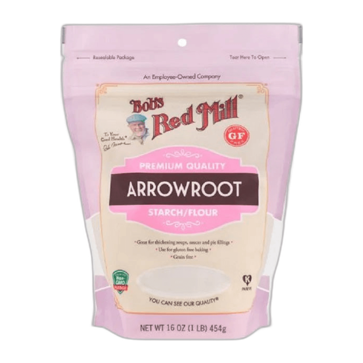 Bob's Red Mill, GF Arrowroot Starch Flour 453g