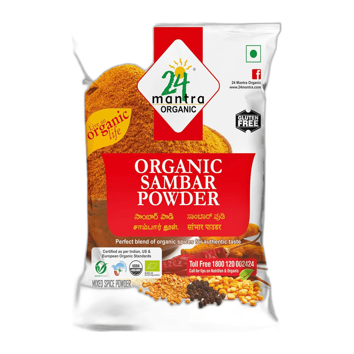 24Mantra, Sambar Powder 100g