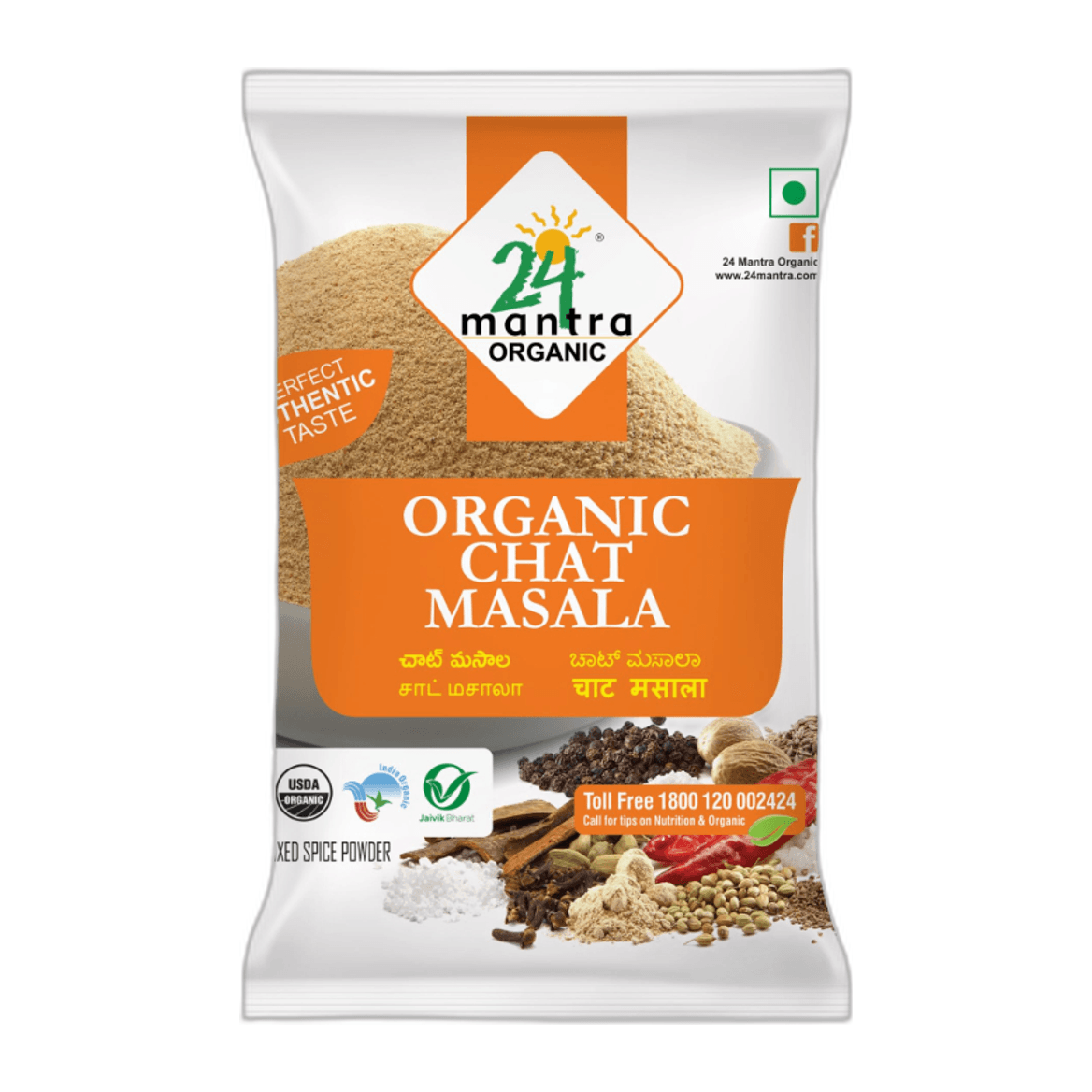 24Mantra, Chat Masala 50g