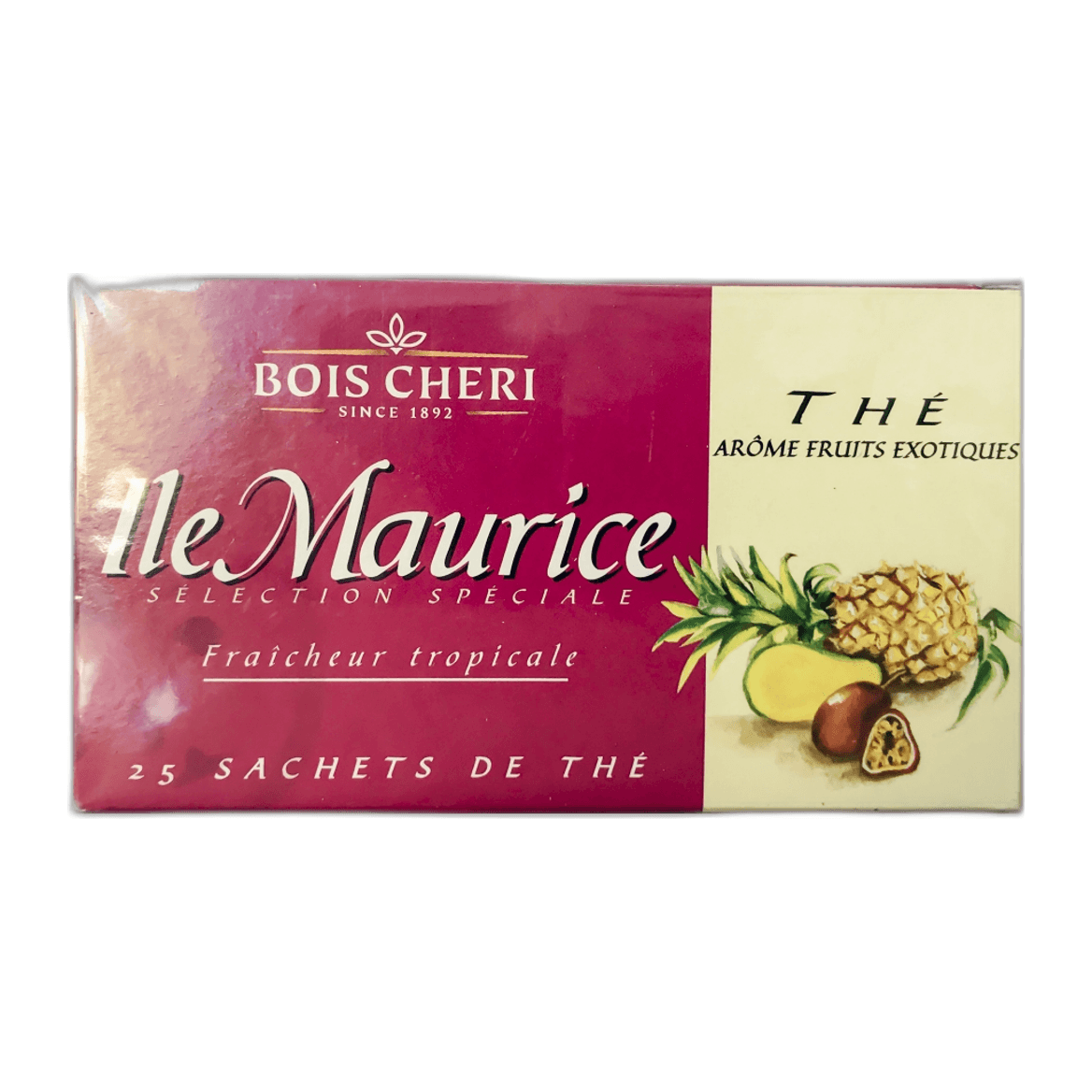 Bois Cheri, Ile Maurice Exotic Fruits, 25 tea bags