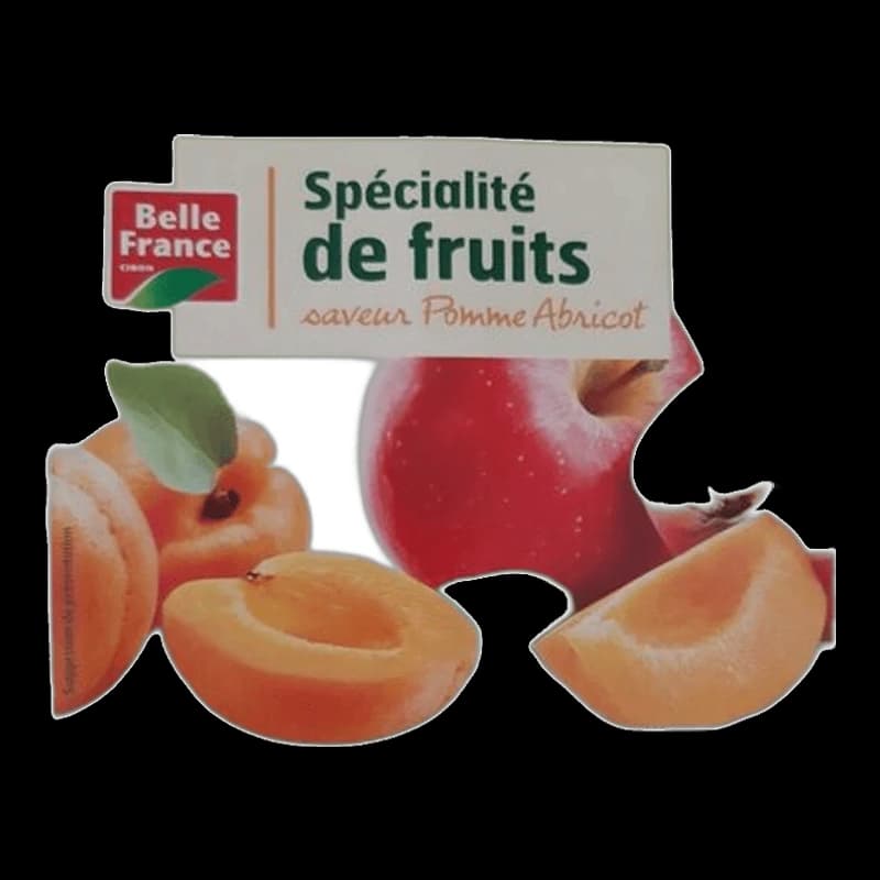 Belle France, Compote Pomme/Abricot , 4x100g