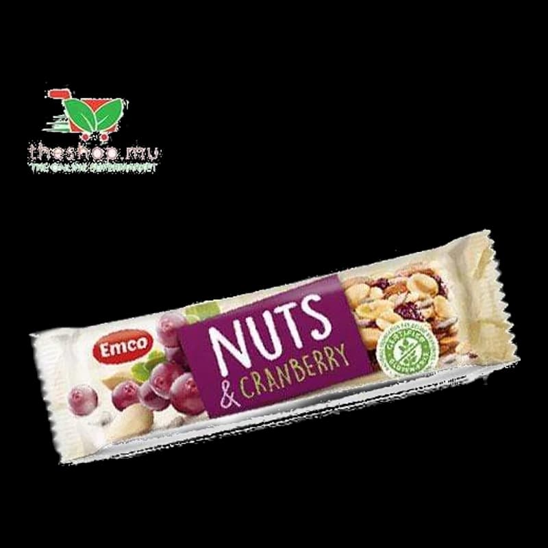Emco, Bar Nuts & Cranberry, 35g
