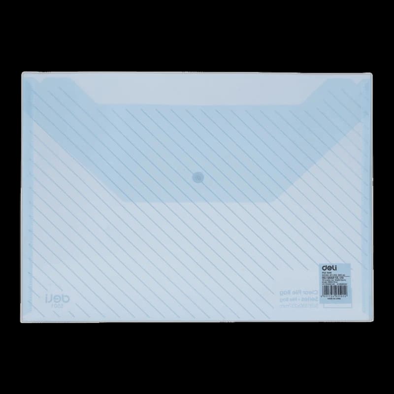 Deli, A4 File Bag, transparent