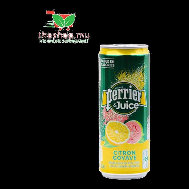 Perrier & Juice, Citron Goyave Can, 33Cl