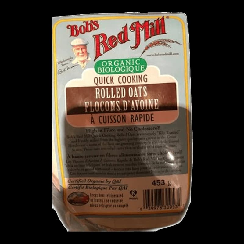 Bob's Red Mill, Org. Fast-CookingRolled Oats, 454g