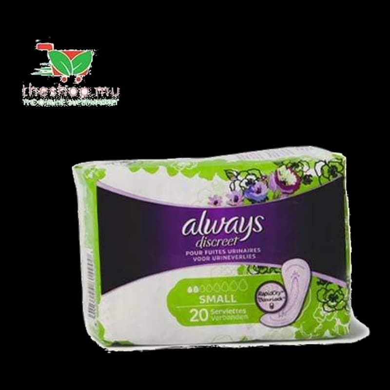 Always, Discreet Pads L2 Small, x20