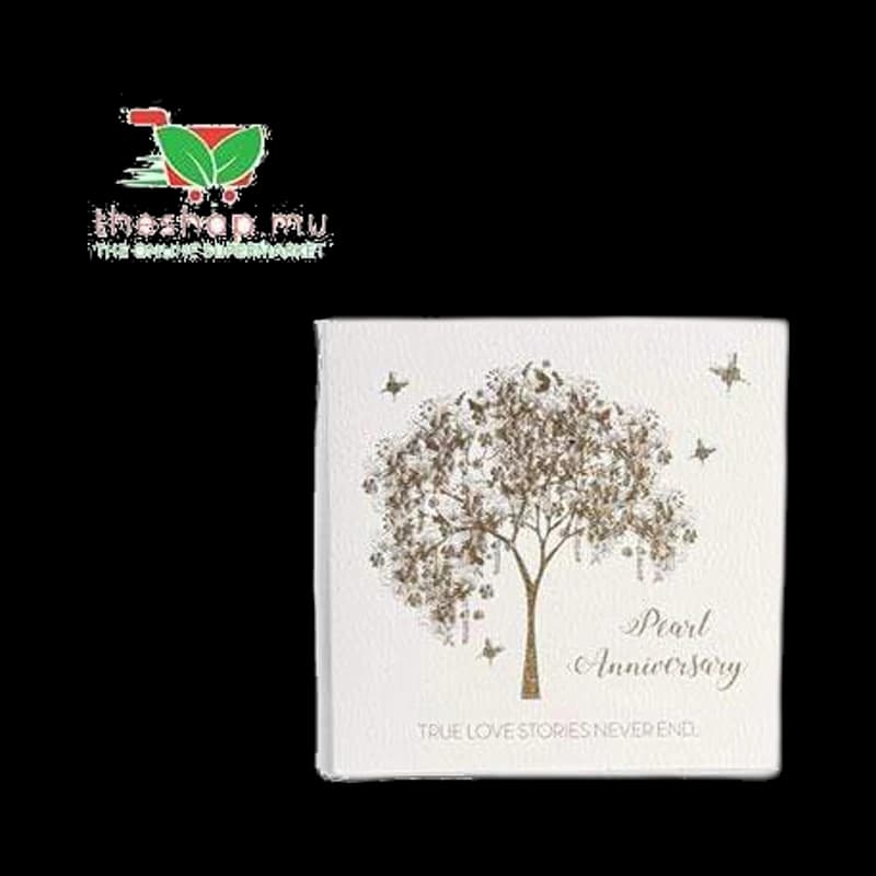 "Pearl-True love stories" Anniversary Card