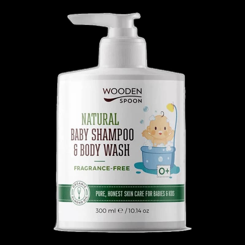 W.SPOON ORGANIC CERTIFIED SHAMPOO & BODY WASH (FRAGRANCE -FREE)