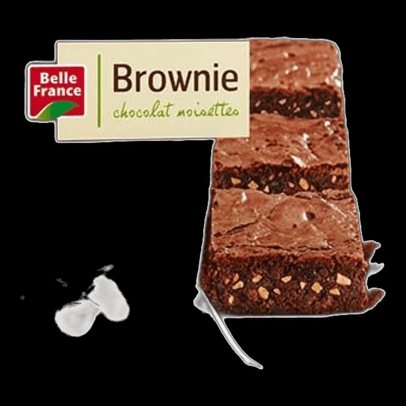 Belle France, Brownie Choco/Noisette, 285g