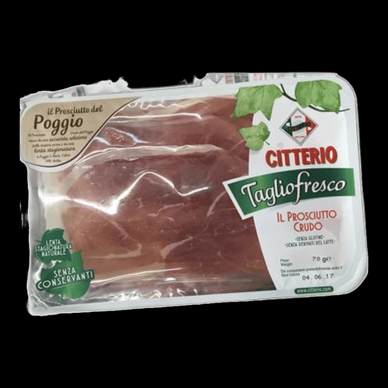 Citterio, Taglio Fresco Il Prosciutto Crudo, 70g