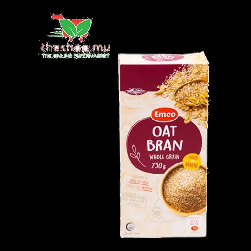 Emco, Oat Bran (Whole grain), 250g