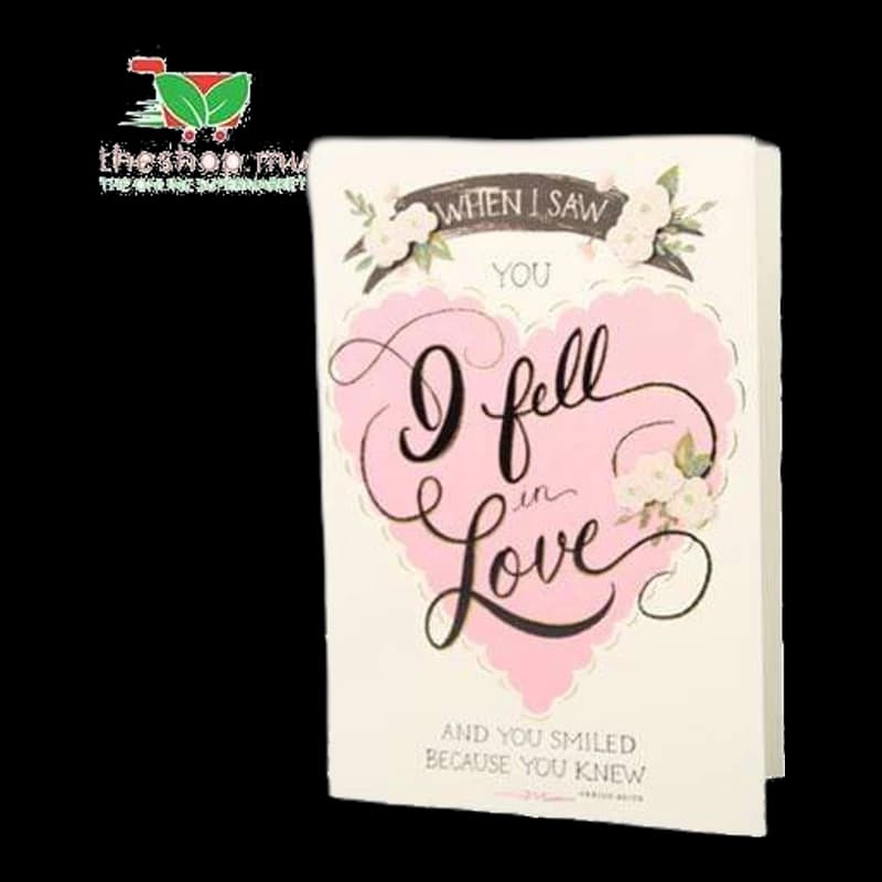 ''I fell in Love'' Valentine's Day Card