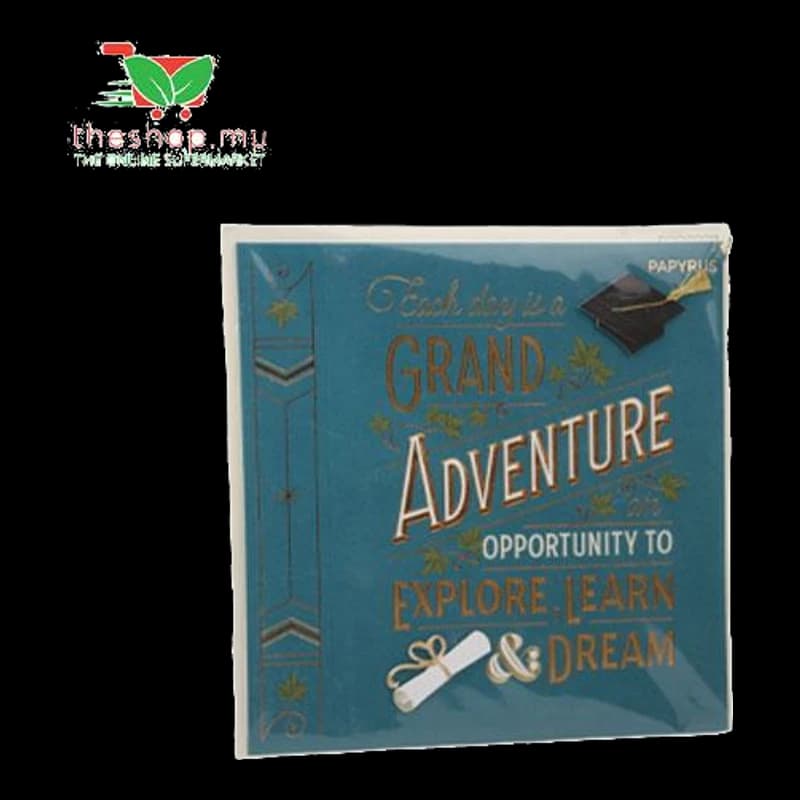 ''Each day is a Grand Adventure'' Graduation Card