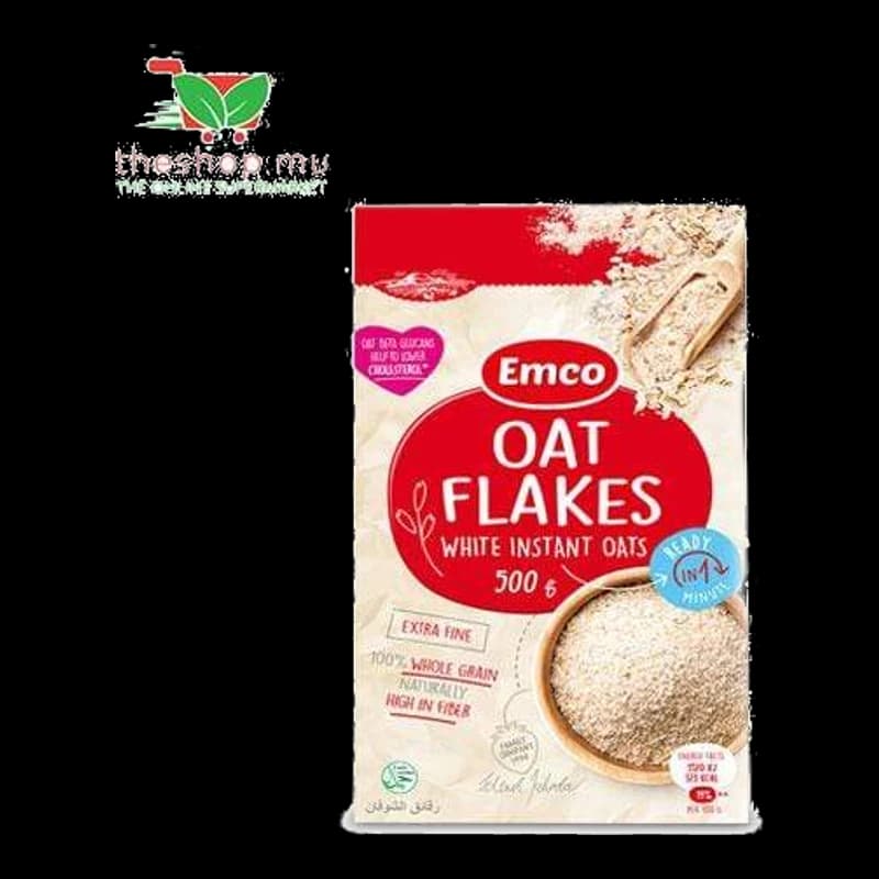 Emco, Instant White Oats, 500g