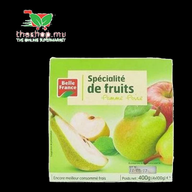 Belle France, Compote Pomme/Poire, 4x100g