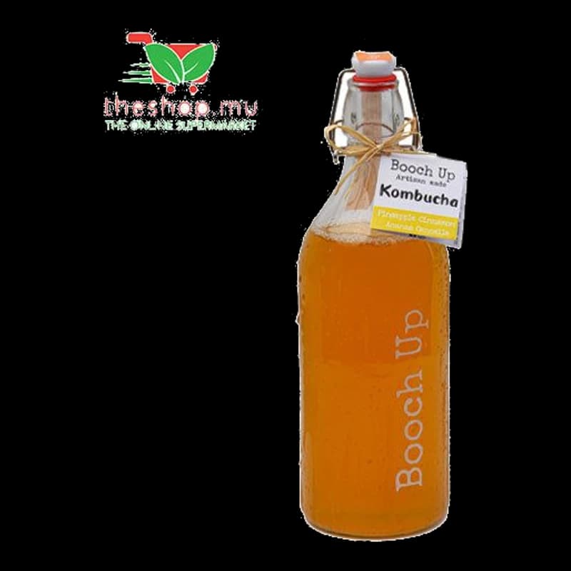 Booch Up, Kombucha Pineapple Cinnamon, 1L