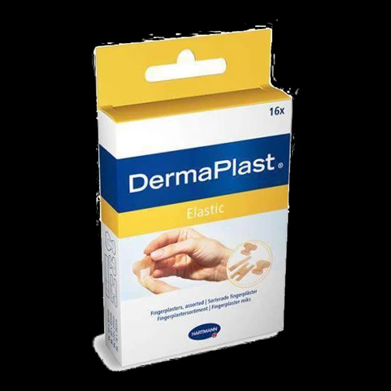 DermaPlast, Elastic Fingerplasters, 16 pieces