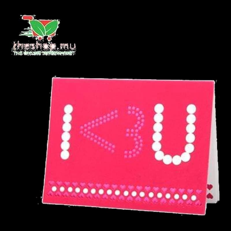 ''I love you'' Valentine's Day Card