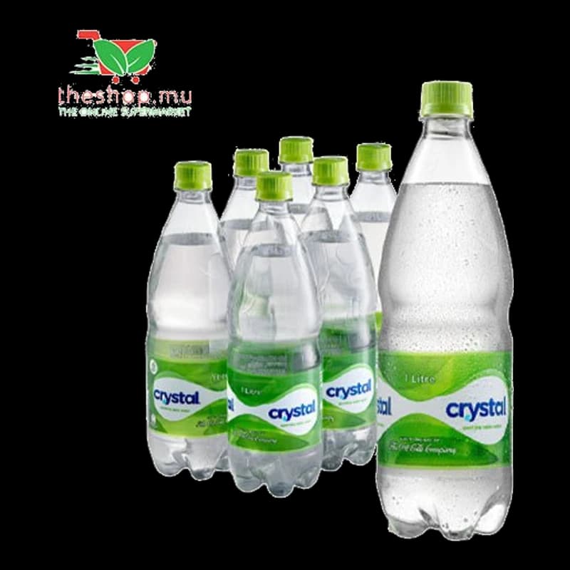 Crystal, Sparkling Water, 1L, Pack of 6