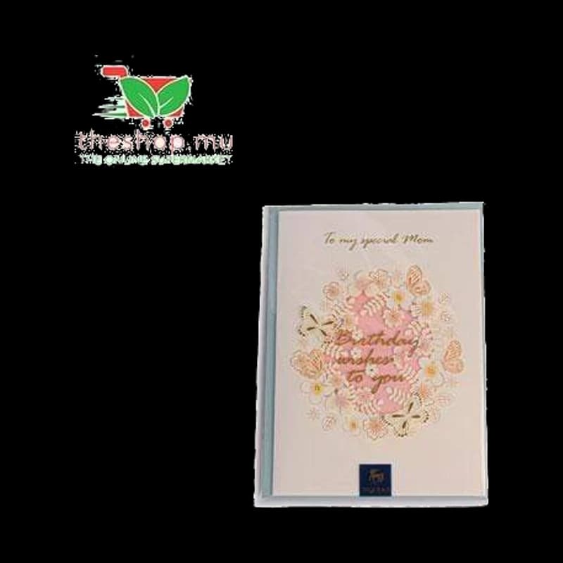 "To my special Mom" Birthday Greeting Card
