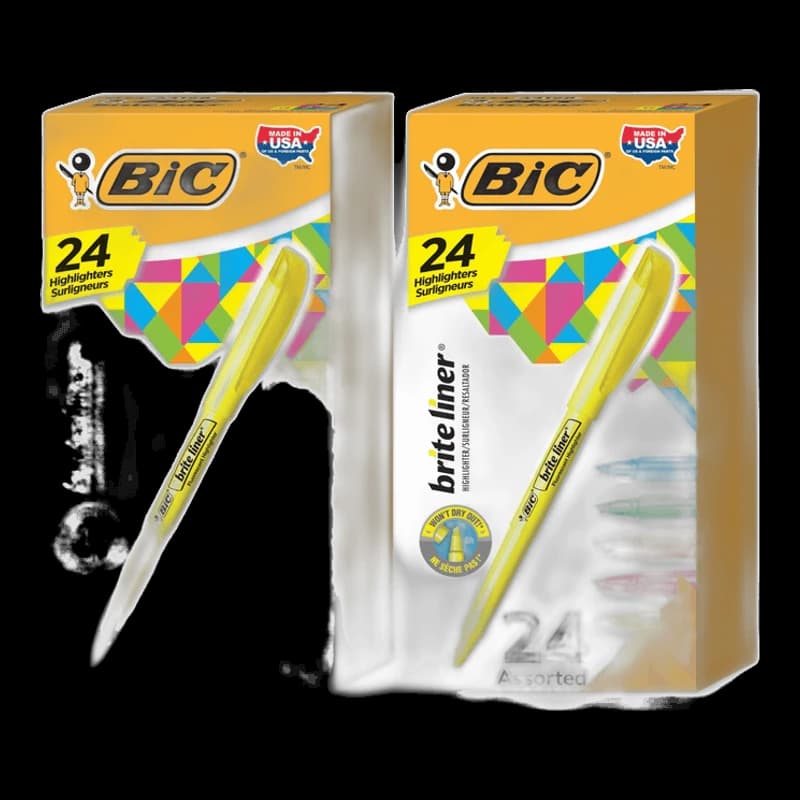 BIC, Bright Colors Highlighters