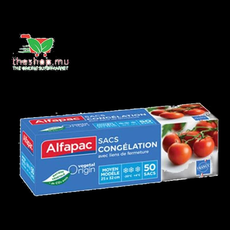 Alfapac, Sacs Congélation Moyen Modèle, X50