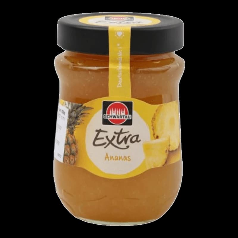 SCHWARTAU PINEAPPLE EXTRA JAM 340G