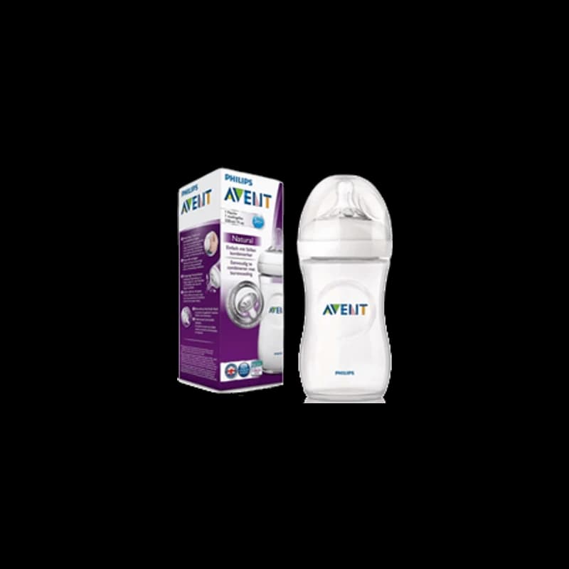 Avent, Large Natural Feeding Bottle, 330ml