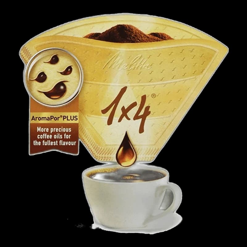 Melitta, Coffee Filter Paper, 1X4 Original