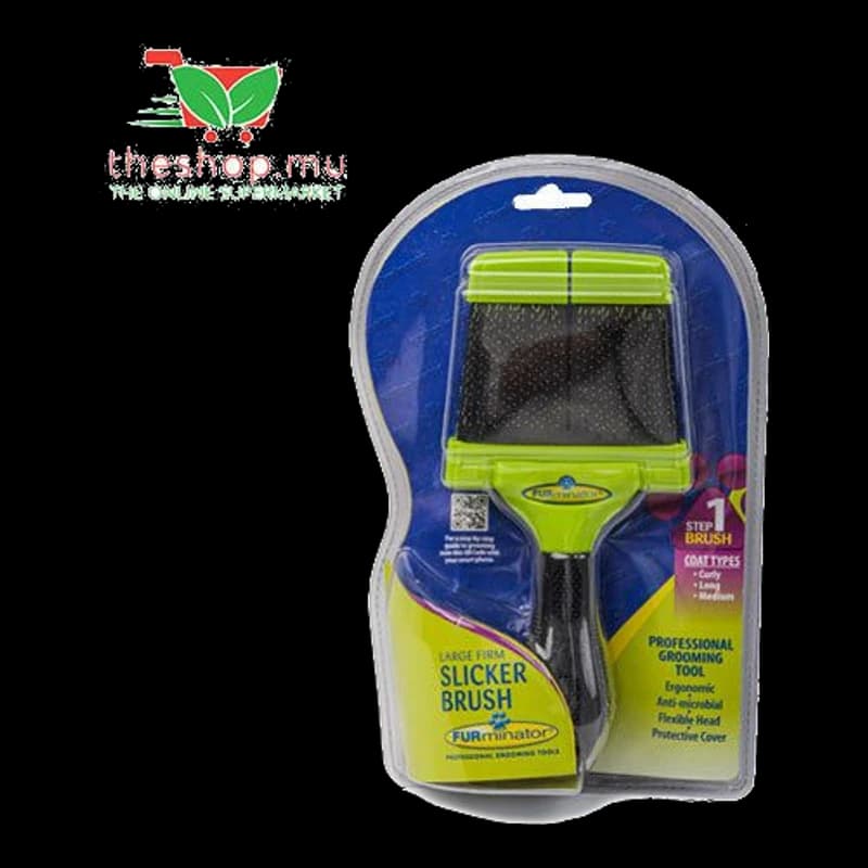 Furminator Dog Firm Slicker Brush-Large