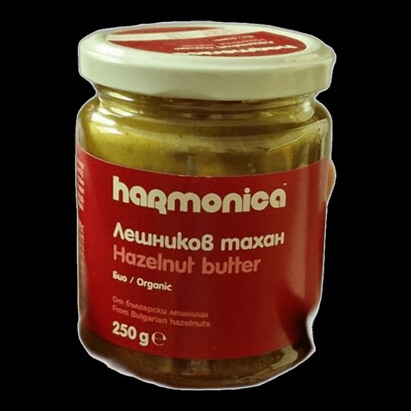 HARMONICA, ORGANIC HAZELNUT BUTTER 250 G 