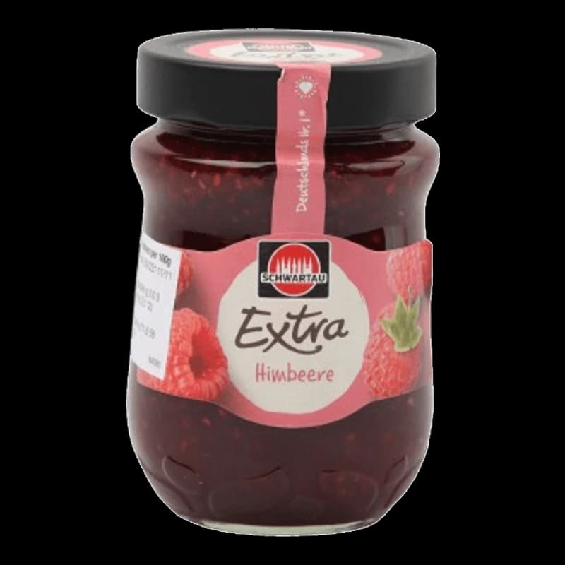 SCHWARTAU RASPBERRY  EXTRA JAM 340G