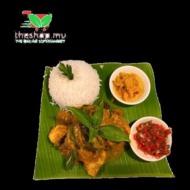 Curry Poisson & Aubergine, 150g