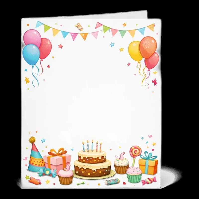"Birthdaylicious" Birthday Greeting Card